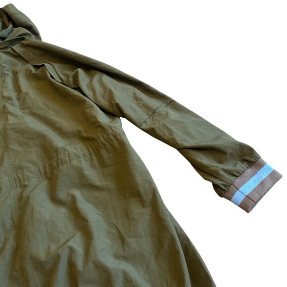 Free People Windswept Windbreaker Lightweight Jacket Long Length Size Small - Picture 12 of 14